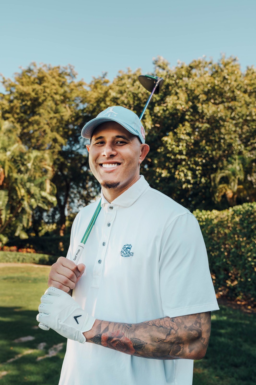 Manny Machado portrait at Trump Doral