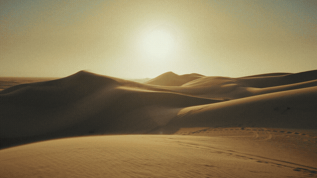 Animated clip from the Sandstorm film